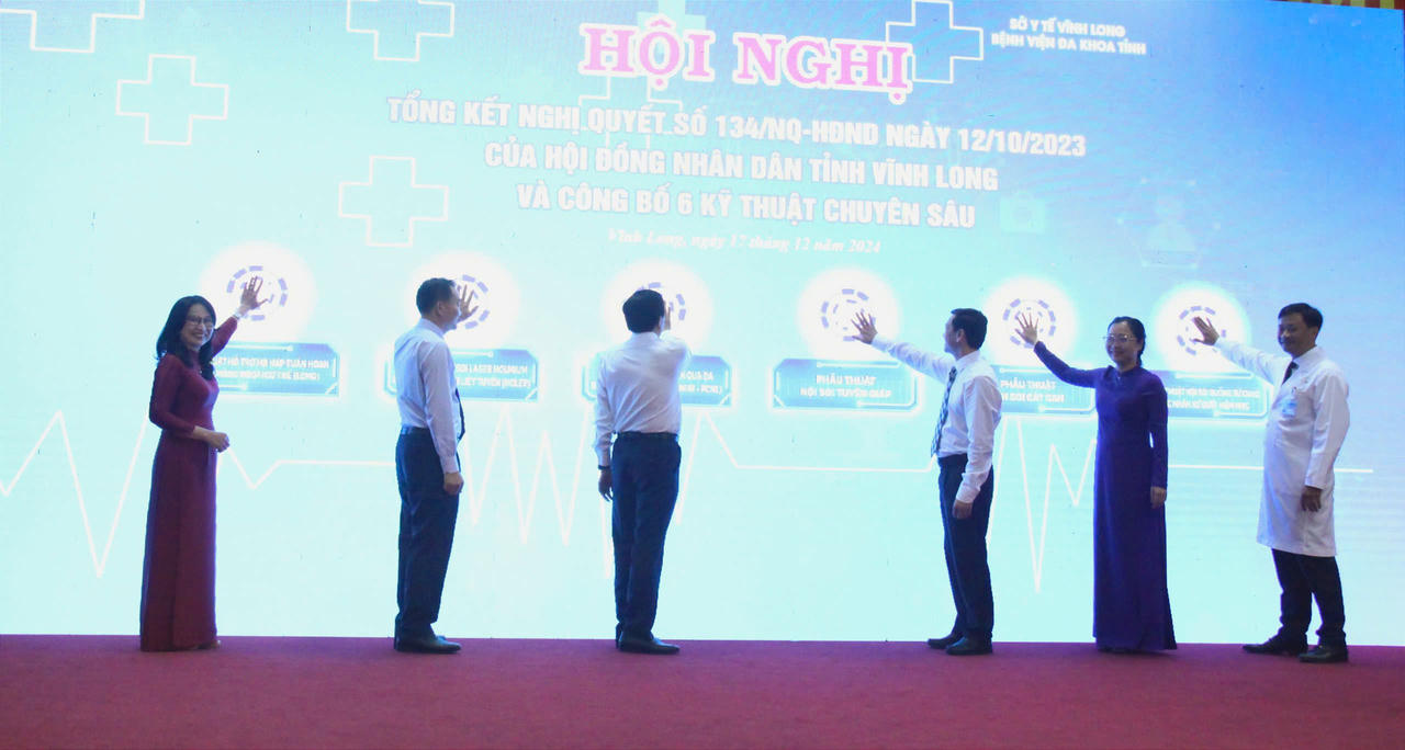 Bệnh viện Vĩnh Long áp dụng 6 kỹ thuật chuyên sâu, nâng cao chất lượng khám chữa bệnh