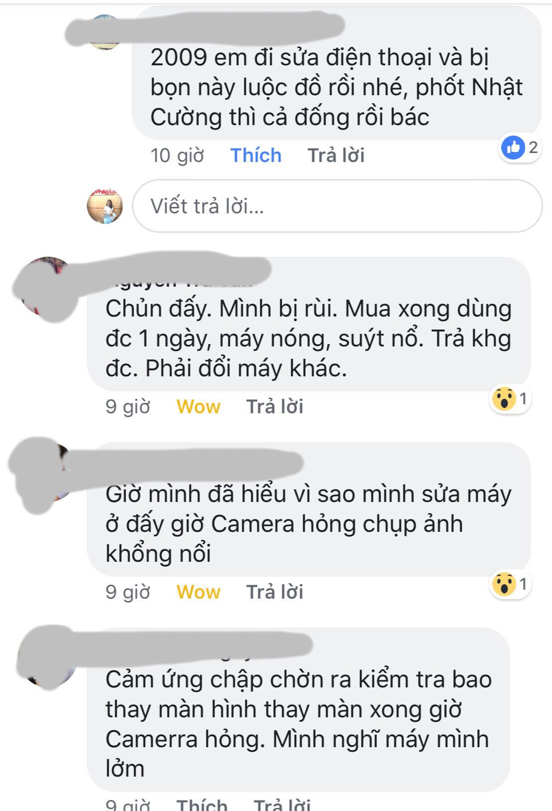Tiếp vụ Nhật Cường Mobile đánh tráo ruột máy của khách hàng: Nhiều khách hàng ”đồng loạt kêu trời”