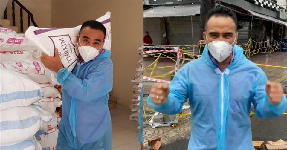 Quyền Linh khóc nghẹn trải lòng về hành trình cứu trợ người dân TP HCM mùa dịch