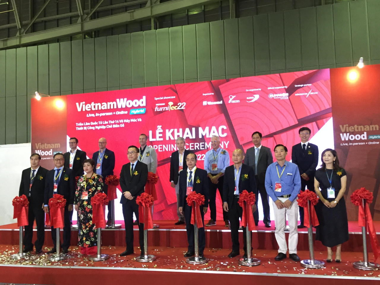 Khai mạc VietnamWood 2022 tại TP HCM 