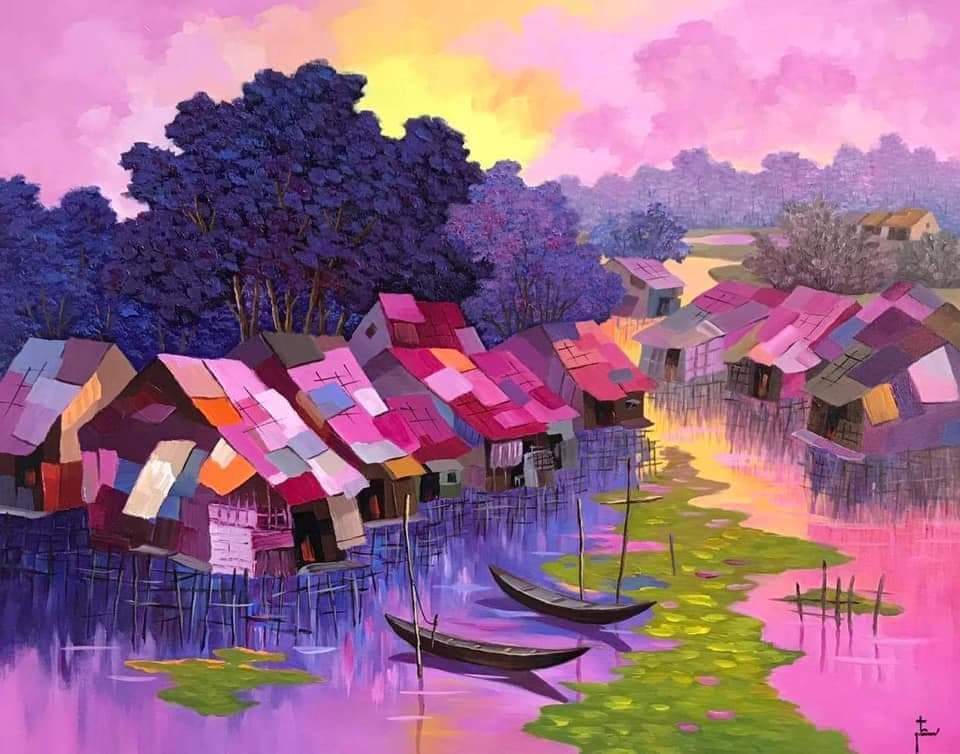 Bữa tiệc sắc màu tại triển lãm “Hợp” 