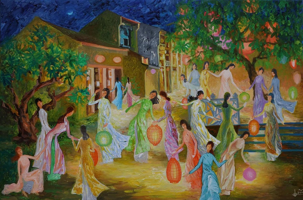 Bữa tiệc sắc màu tại triển lãm “Hợp” 