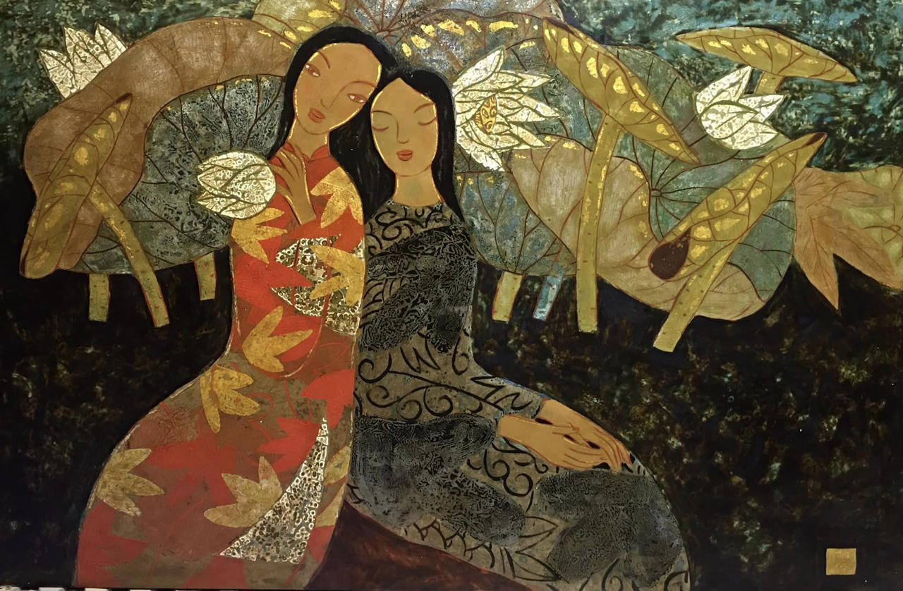 Bữa tiệc sắc màu tại triển lãm “Hợp” 