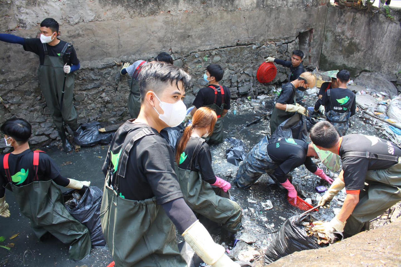 Hành động đẹp vì môi trường của nhóm Sài Gòn Xanh 