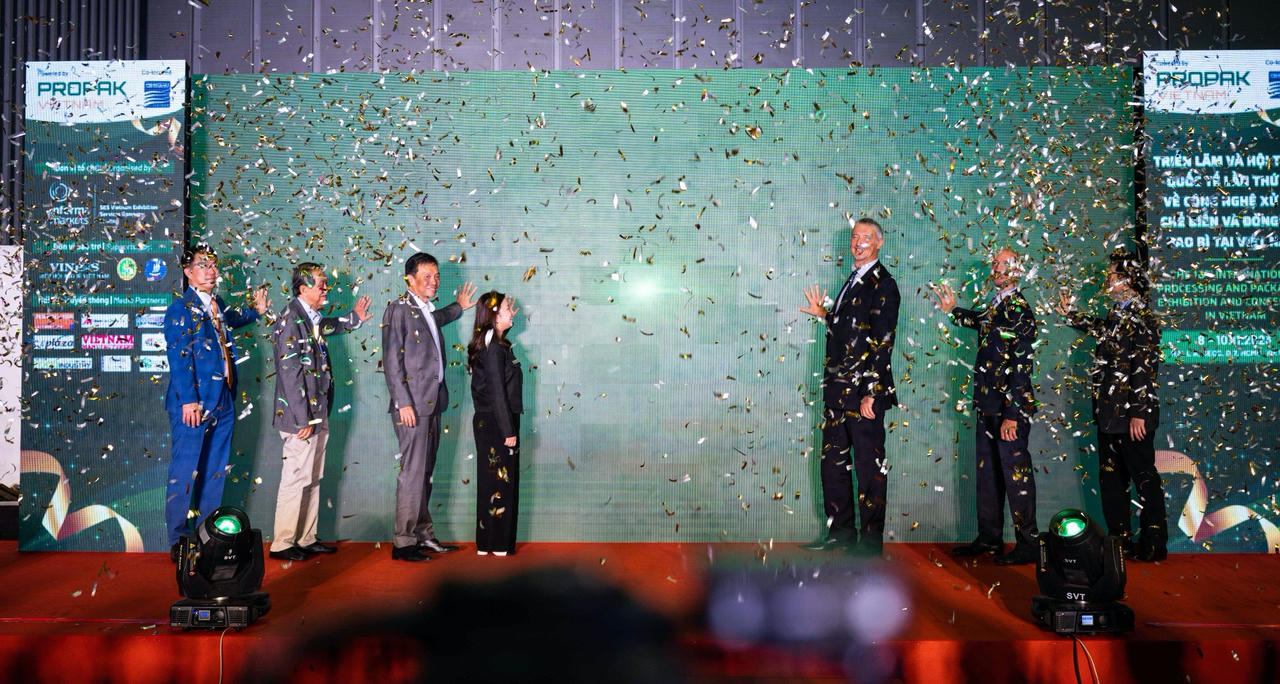 TP HCM: Khai mạc Triển lãm quốc tế lần thứ 16 về công nghệ xử lý, chế biến và đóng gói bao bì