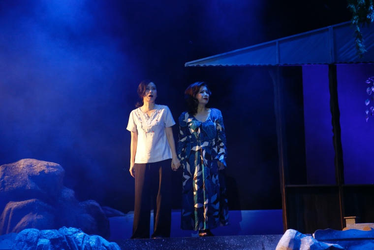 Quốc Thảo và dàn nghệ sĩ diễn vở 'Trò chơi mất tích'