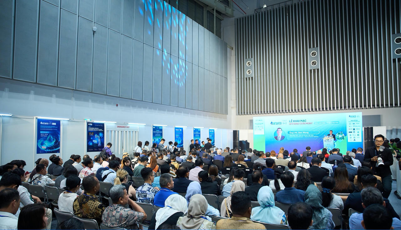 Hơn 450 đơn vị trưng bày tại triển lãm Vietwater 2024