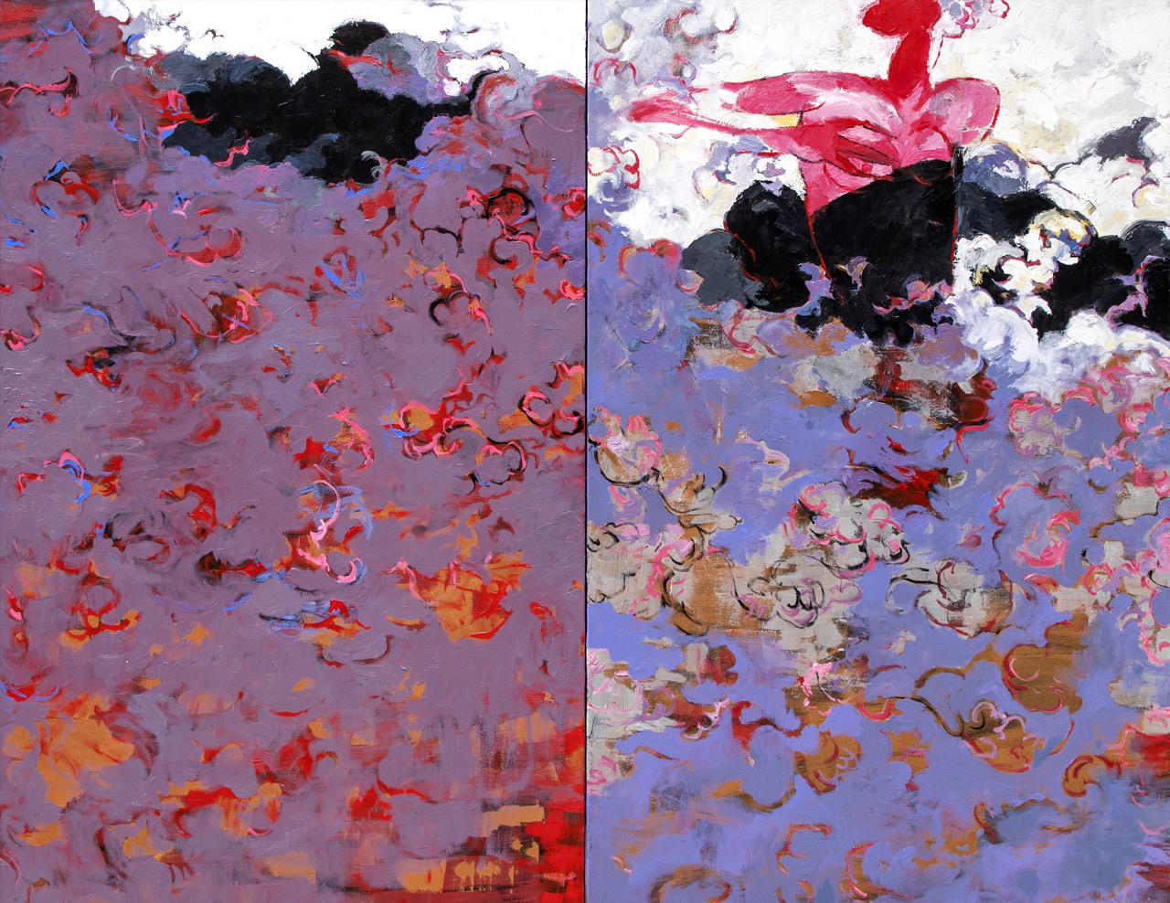 “Đặc sản” tranh lụa của Bùi Tiến Tuấn