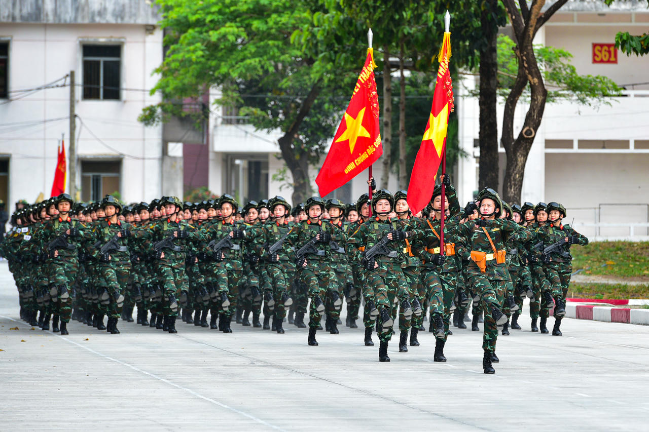 32 khối lực lượng tham gia lễ diễu binh, diễu hành kỷ niệm 50 năm thống nhất 