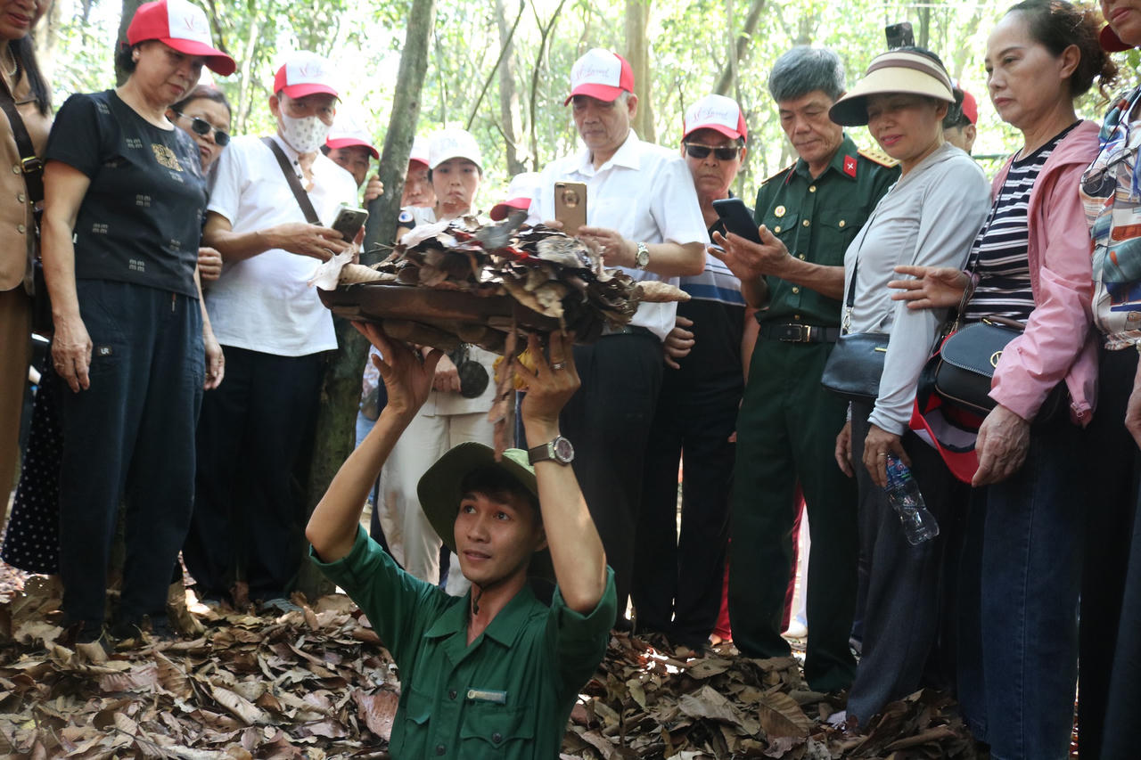 TP HCM đón 521.000 khách tham quan Địa đạo Củ Chi