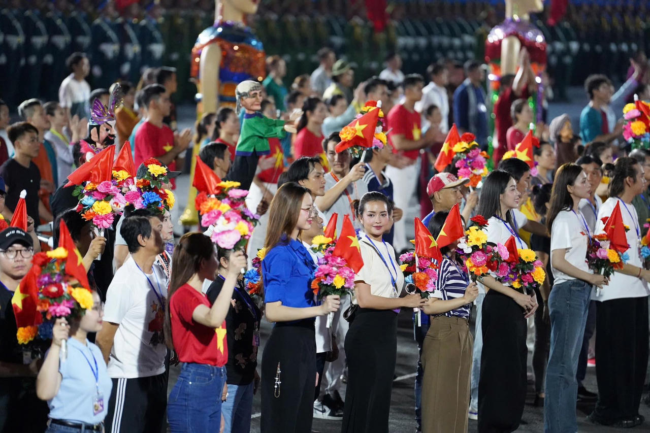 Khối diễu hành đặc biệt trong đại lễ 30/4