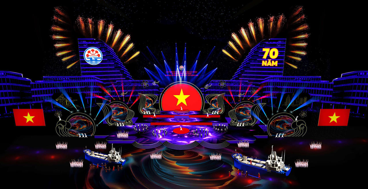 Hải Phòng diễu hành, bắn pháo hoa tại 6 điểm kỷ niệm 70 năm Ngày Giải phóng 