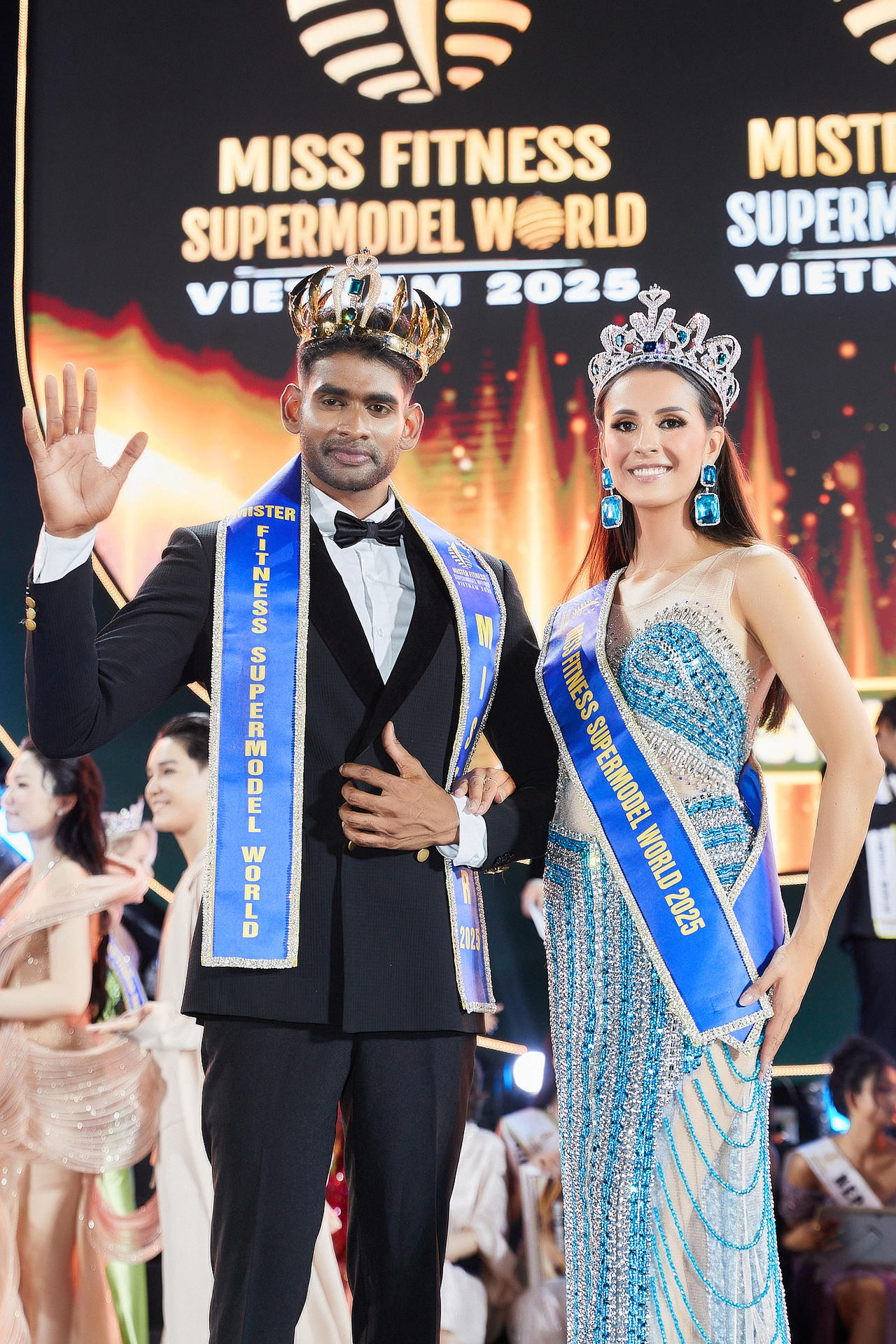 Chân dung Hoa hậu và Nam vương siêu mẫu thể hình thế giới 2025 