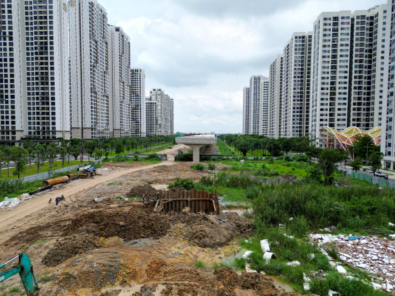 Tấp nập thi công Vành đai 3 TP HCM, hình thành trục kết nối liên vùng chiến lược