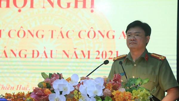 Công an Thừa Thiên Huế sơ kết công tác 6 tháng đầu năm
