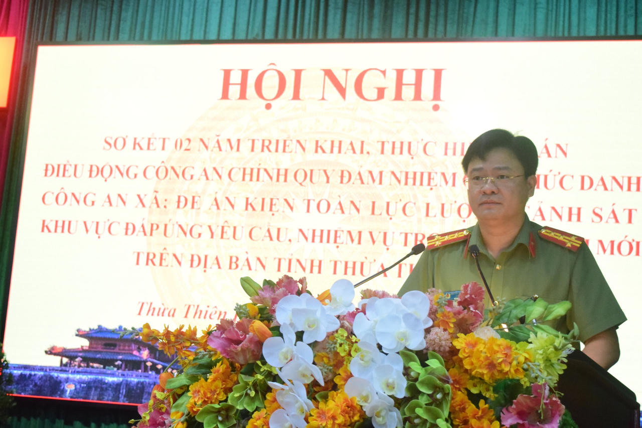 Điều động hơn 500 Công an chính quy đảm nhiệm các chức danh Công an xã