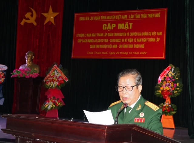 Kỷ niệm 73 năm Ngày truyền thống Quân tình nguyện và chuyên gia Việt Nam tại Lào