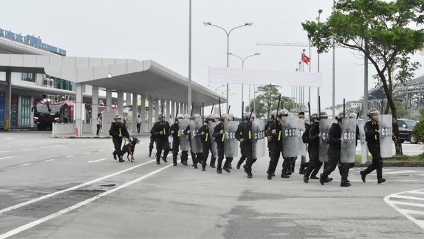 Cảng Hàng không Quốc tế Phú Bài: Diễn tập chống khủng bố 