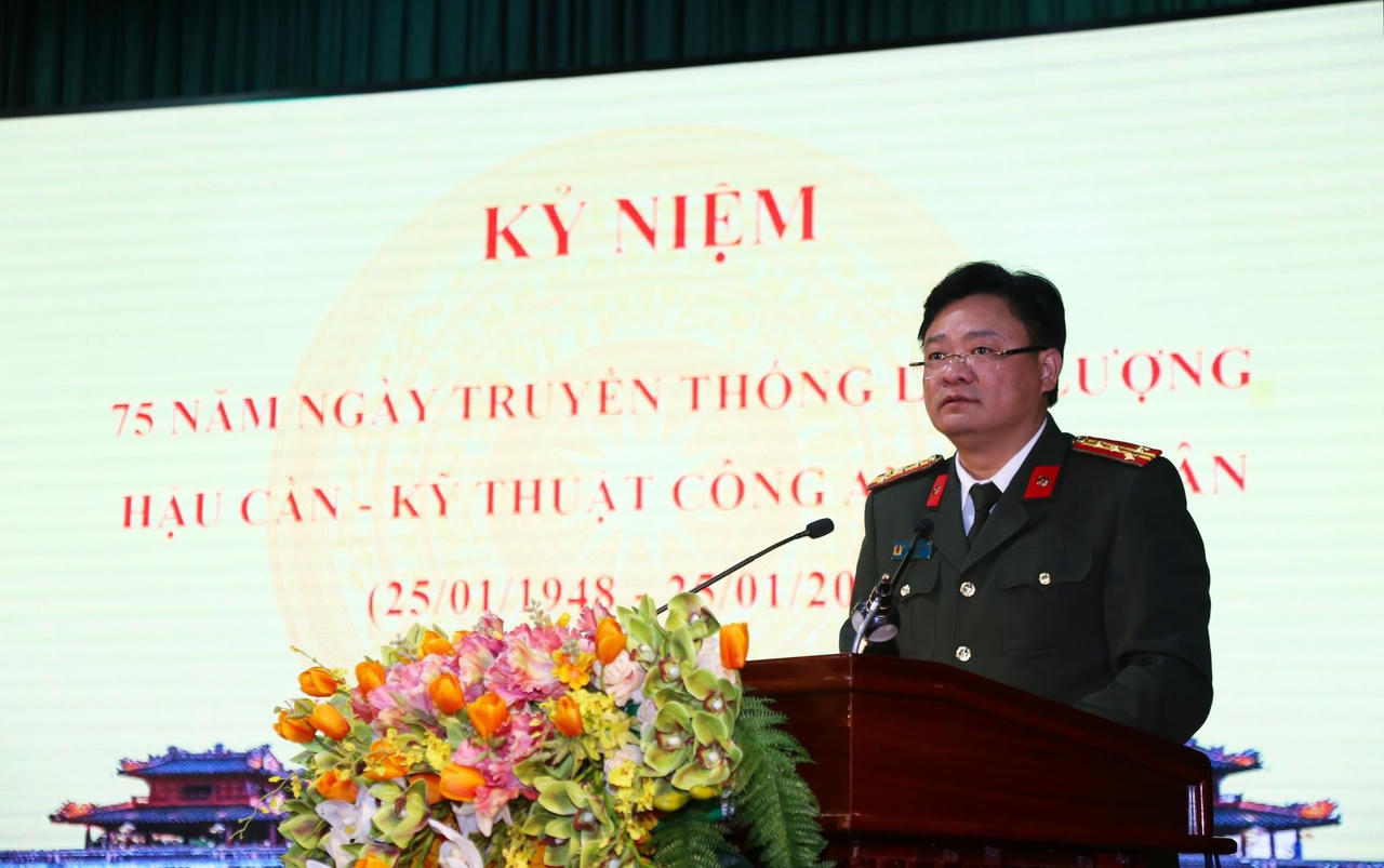 Công an Thừa Thiên Huế kỷ niệm 75 năm Ngày truyền thống lực lượng Hậu cần 