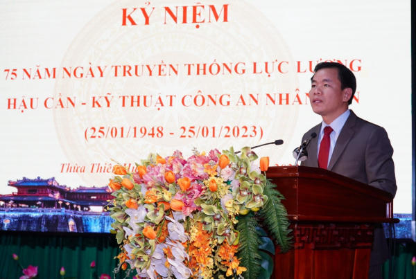 Công an Thừa Thiên Huế kỷ niệm 75 năm Ngày truyền thống lực lượng Hậu cần 