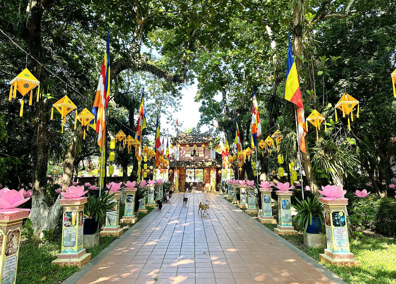 Cố đô Huế rực rỡ, lung linh trong Tuần lễ Phật đản 2023