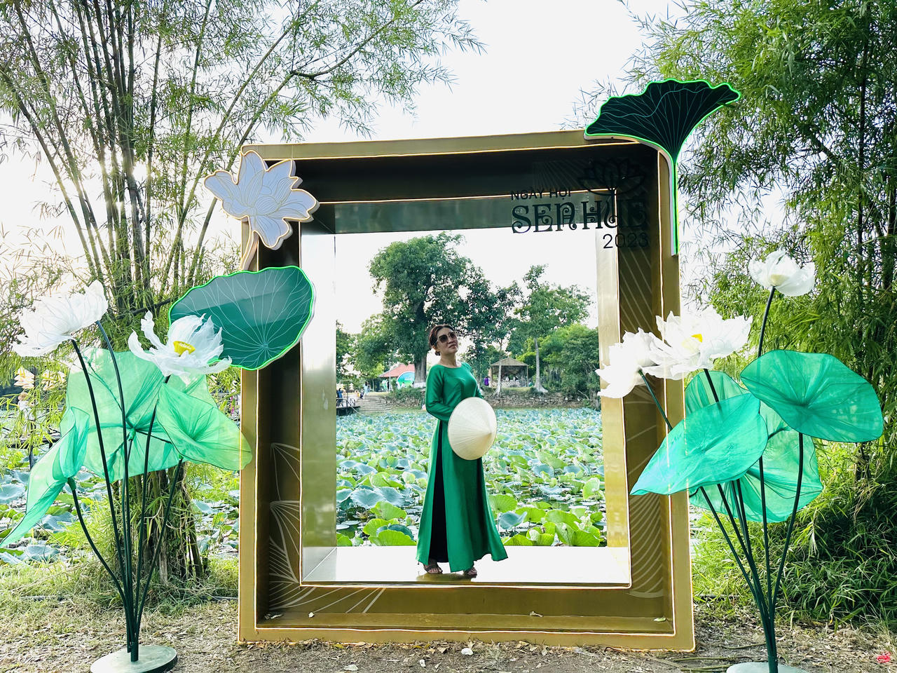 Không gian văn hoá và ẩm thực tại Ngày hội Sen Huế 2023