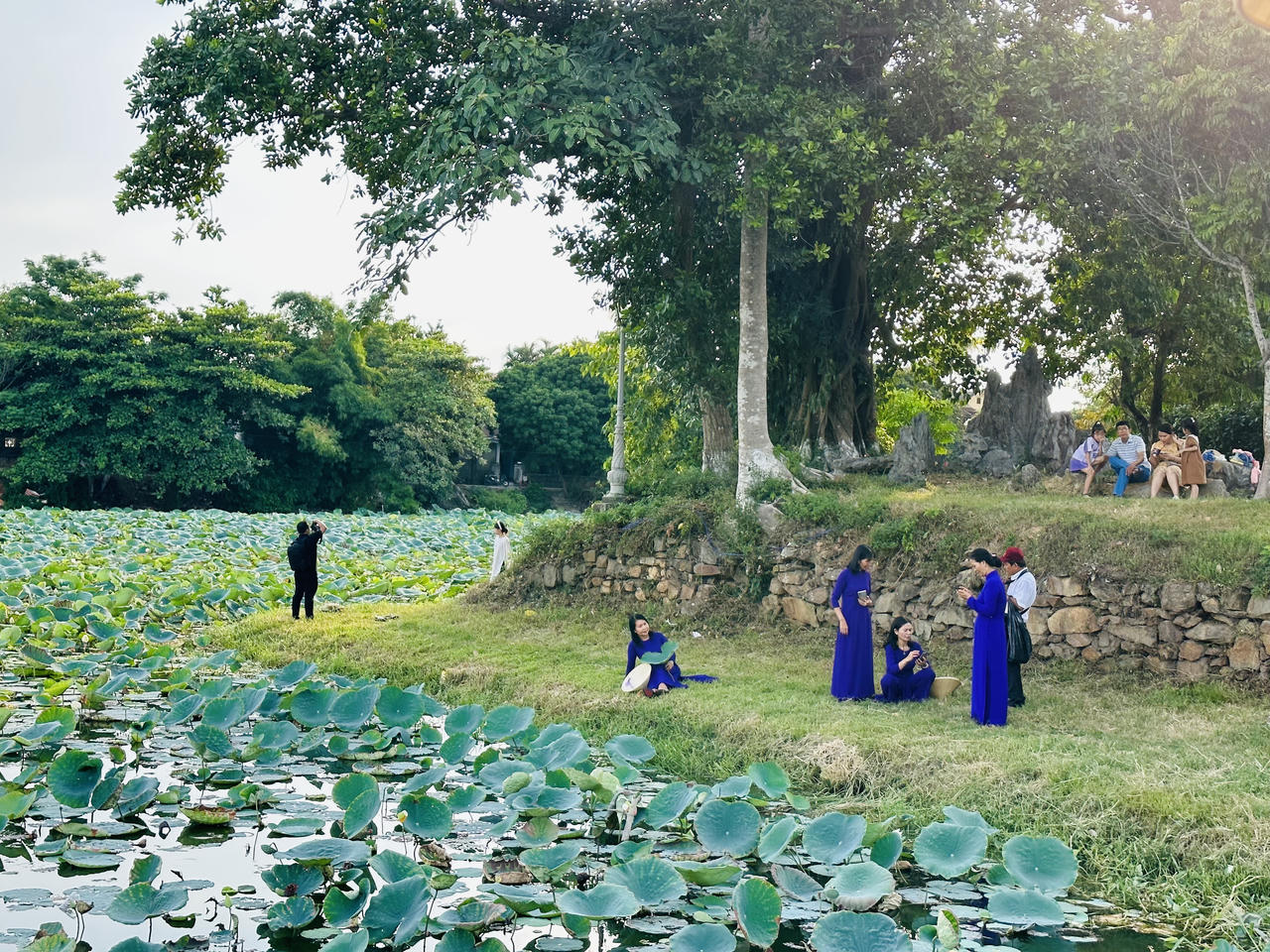 Không gian văn hoá và ẩm thực tại Ngày hội Sen Huế 2023