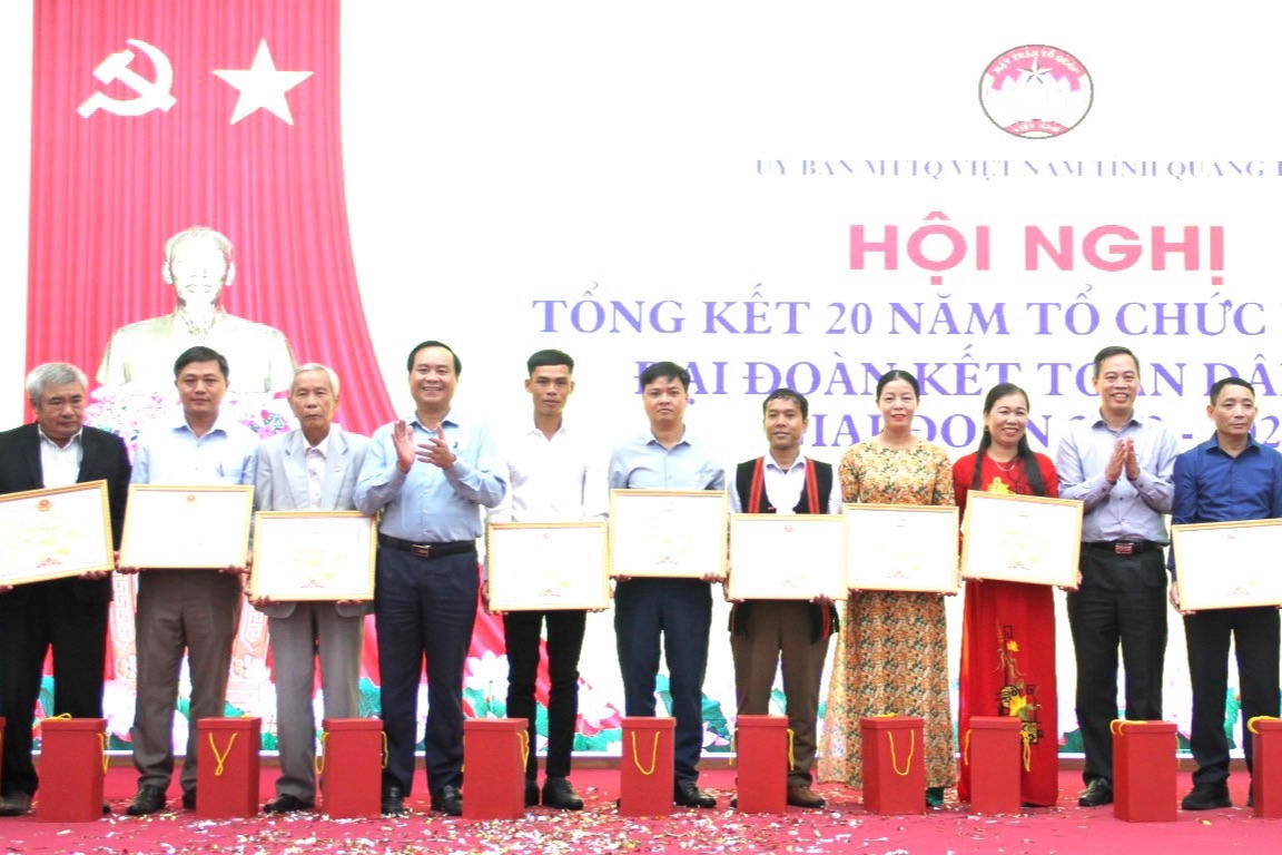 20 năm 'Ngày hội Đại đoàn kết toàn dân tộc' ở Quảng Trị