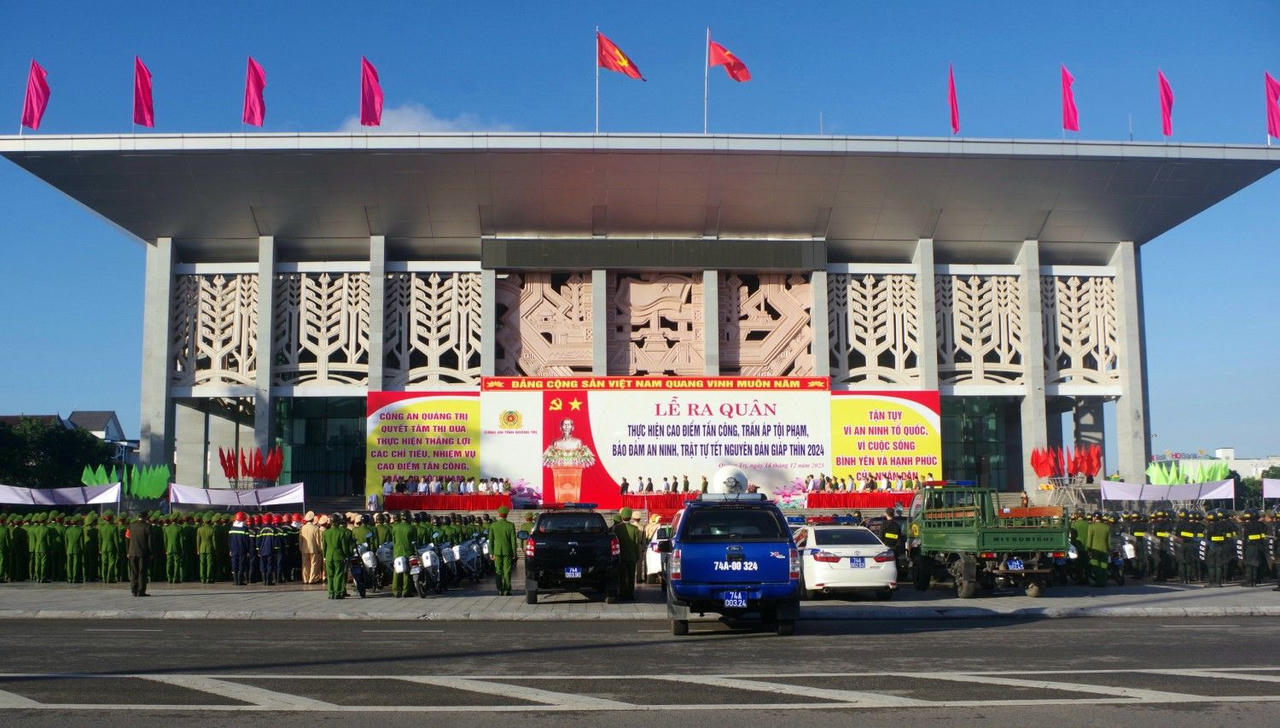 Các địa phương đồng loạt ra quân trấn áp tội phạm dịp Tết Nguyên đán