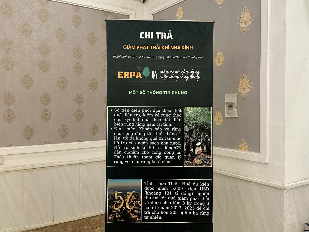 5,609 triệu USD cho giảm phát thải khí nhà kính 