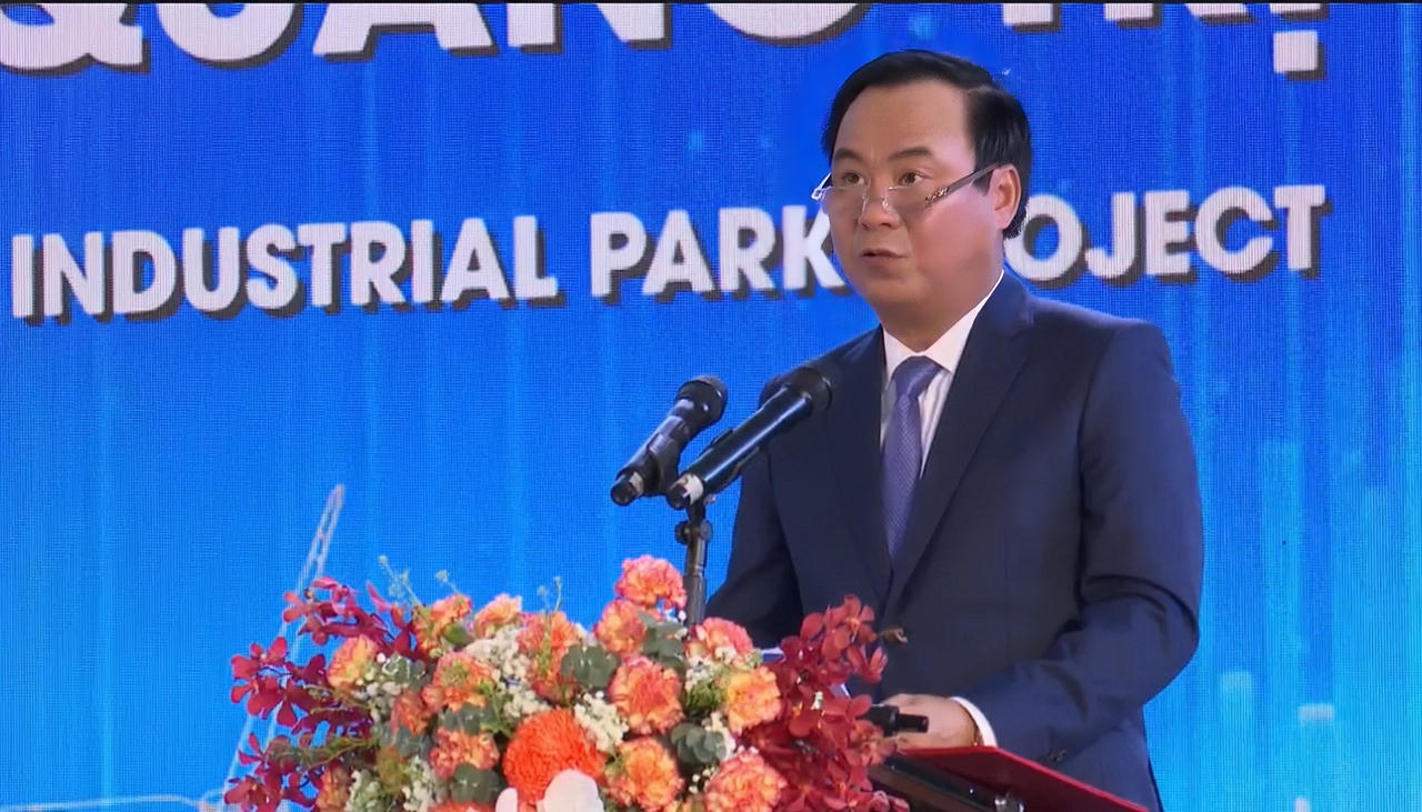 Khởi công dự án Khu công nghiệp với quy mô 481ha tại Quảng Trị