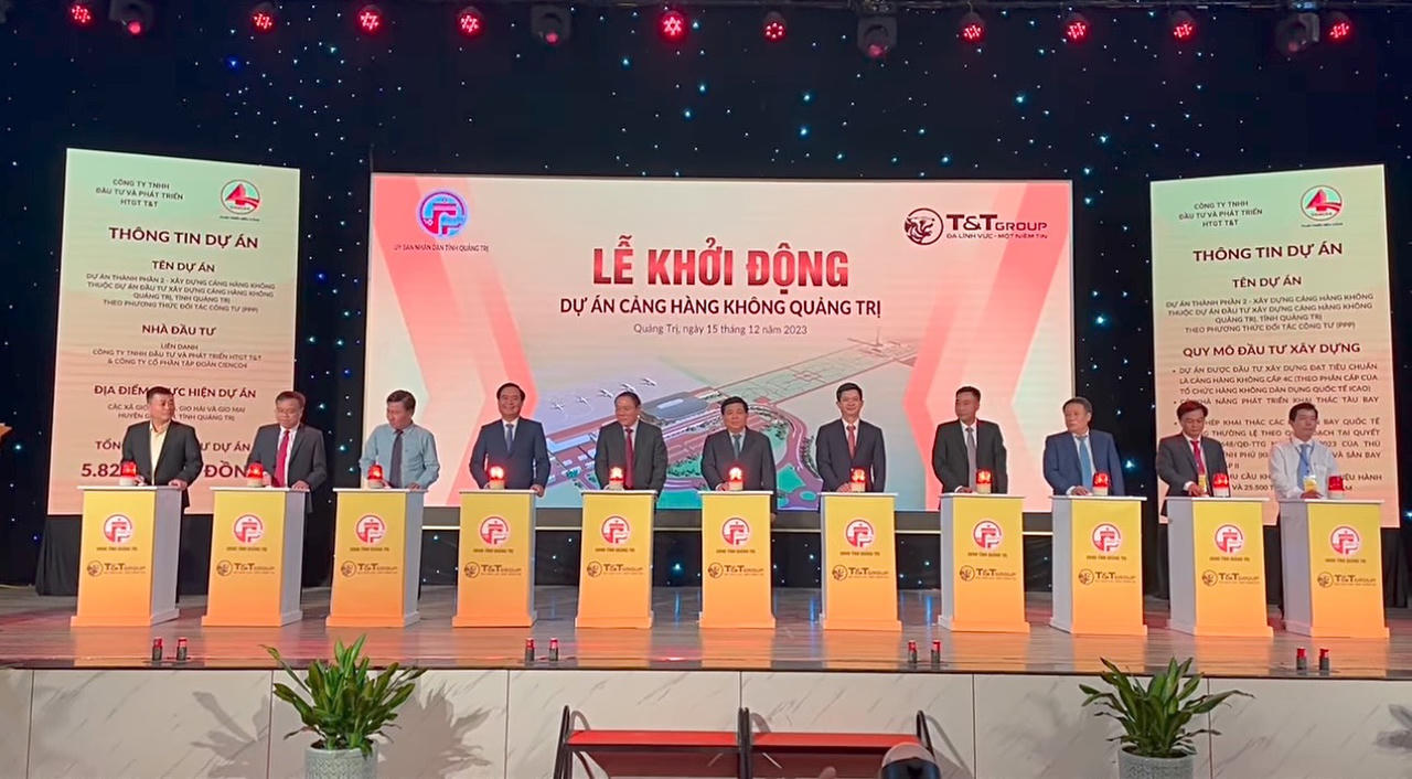 Khởi công dự án Khu công nghiệp với quy mô 481ha tại Quảng Trị