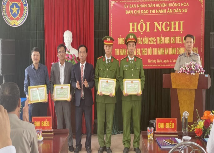 Ban Chỉ đạo Thi hành án dân sự huyện Hướng Hoá triển khai công tác năm 2024