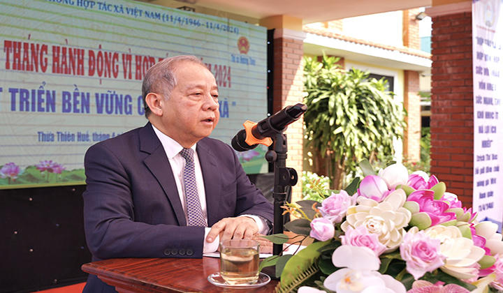 Thừa Thiên Huế phát động Tháng hành động vì hợp tác xã năm 2024