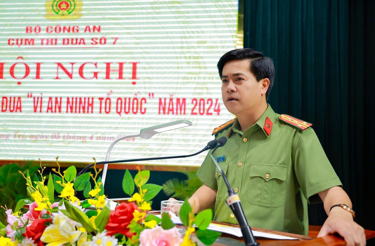 Công an 5 tỉnh miền Trung ký kết giao ước thi đua năm 2024