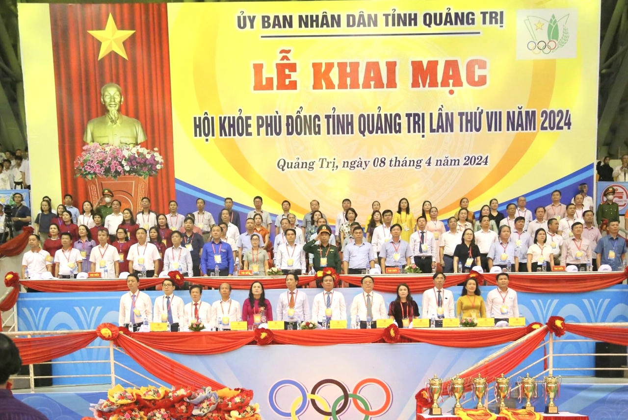 Hơn 3.000 vận động viên tham gia Hội khỏe Phù Đổng tỉnh Quảng Trị