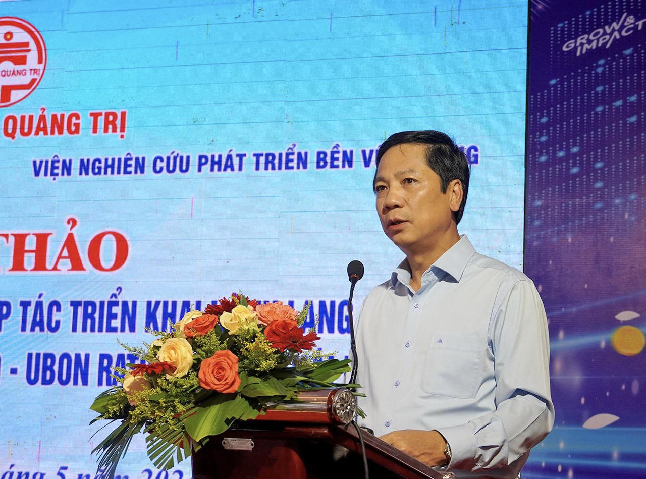 Hợp tác triển khai Hành lang kinh tế Quảng Trị (Việt Nam) - Salavan (Lào) - Ubon Ratchathani (Thái Lan)