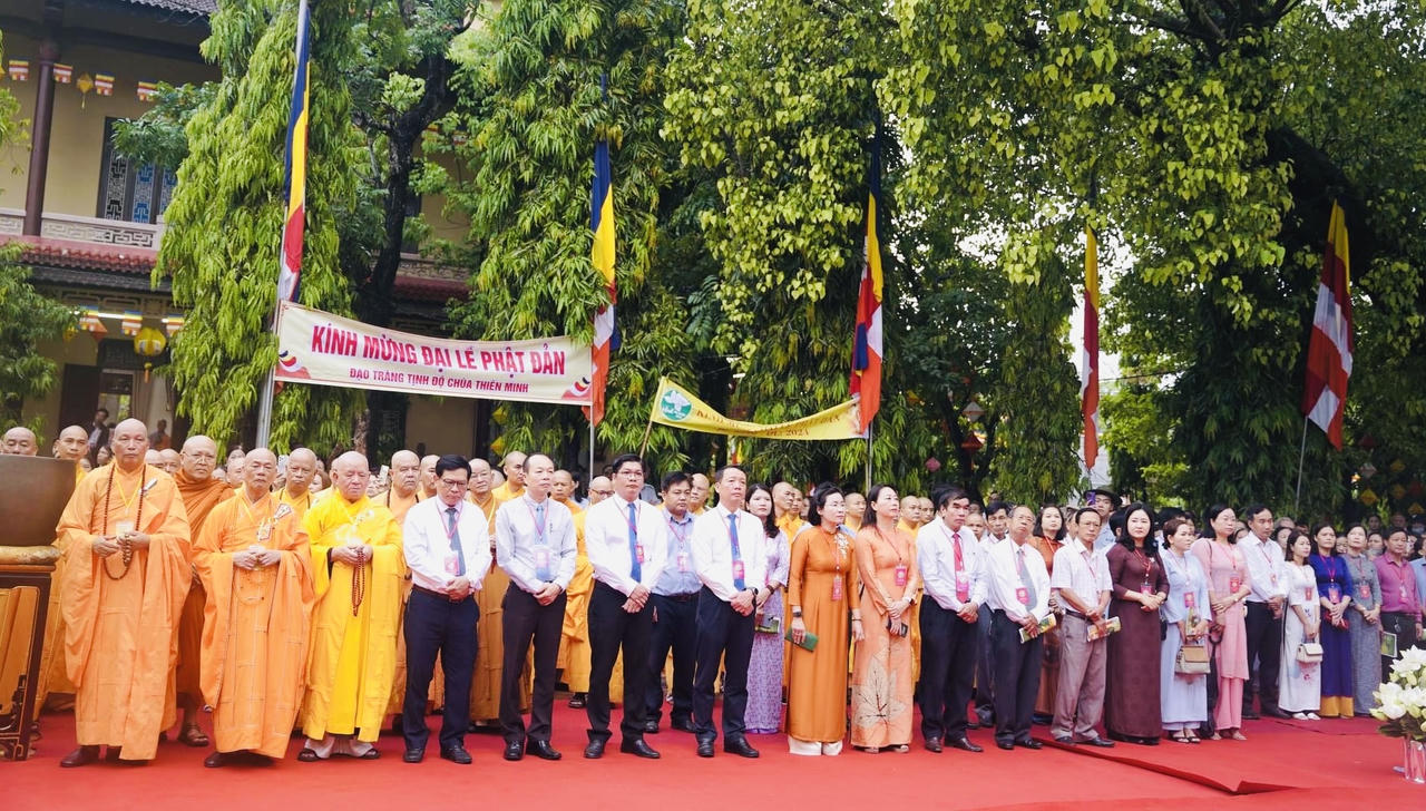 Trang nghiêm Đại lễ Phật đản tại Thừa Thiên Huế
