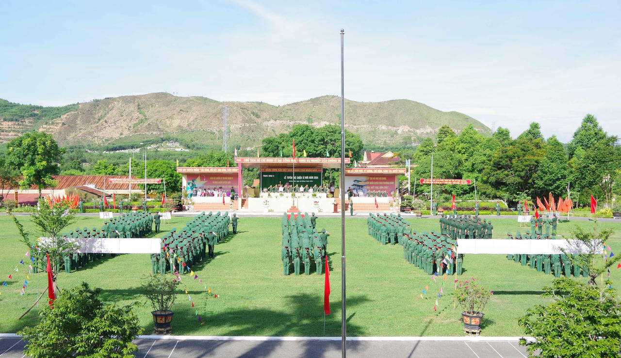 Thừa Thiên Huế tổ chức lễ tuyên thệ cho chiến sĩ mới nhập ngũ năm 2024