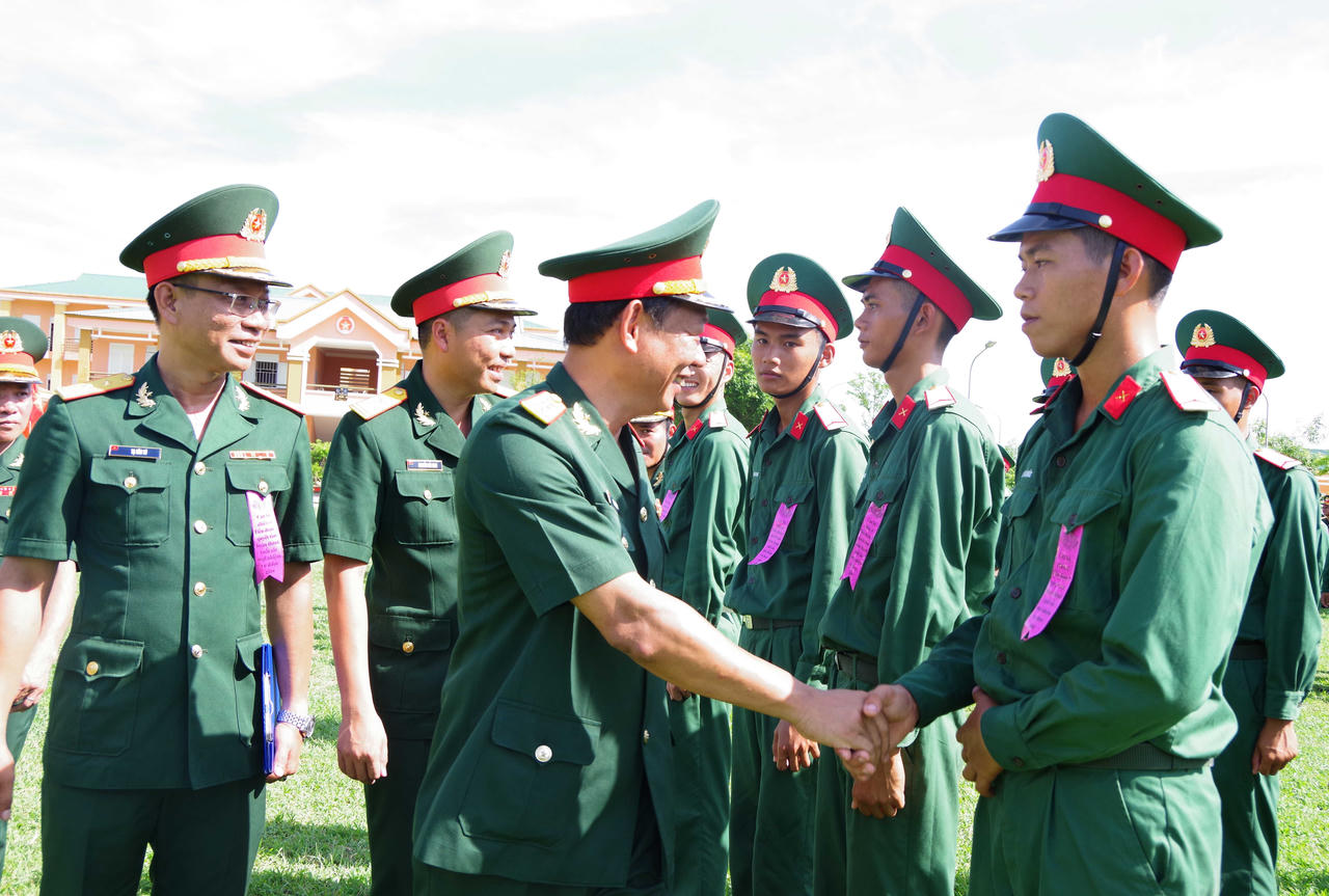 Thừa Thiên Huế tổ chức lễ tuyên thệ cho chiến sĩ mới nhập ngũ năm 2024