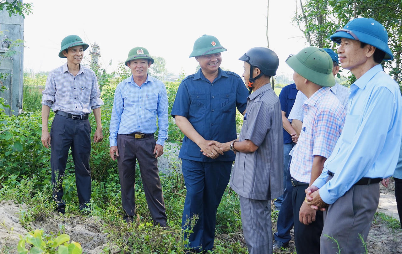 Cao điểm thực hiện giải phóng mặt bằng dự án Cảng hàng không Quảng Trị