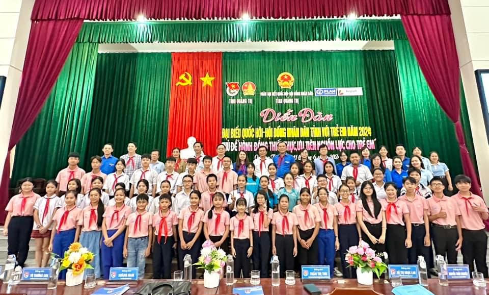 Diễn đàn Đại biểu Quốc hội, HĐND tỉnh Quảng Trị với trẻ em