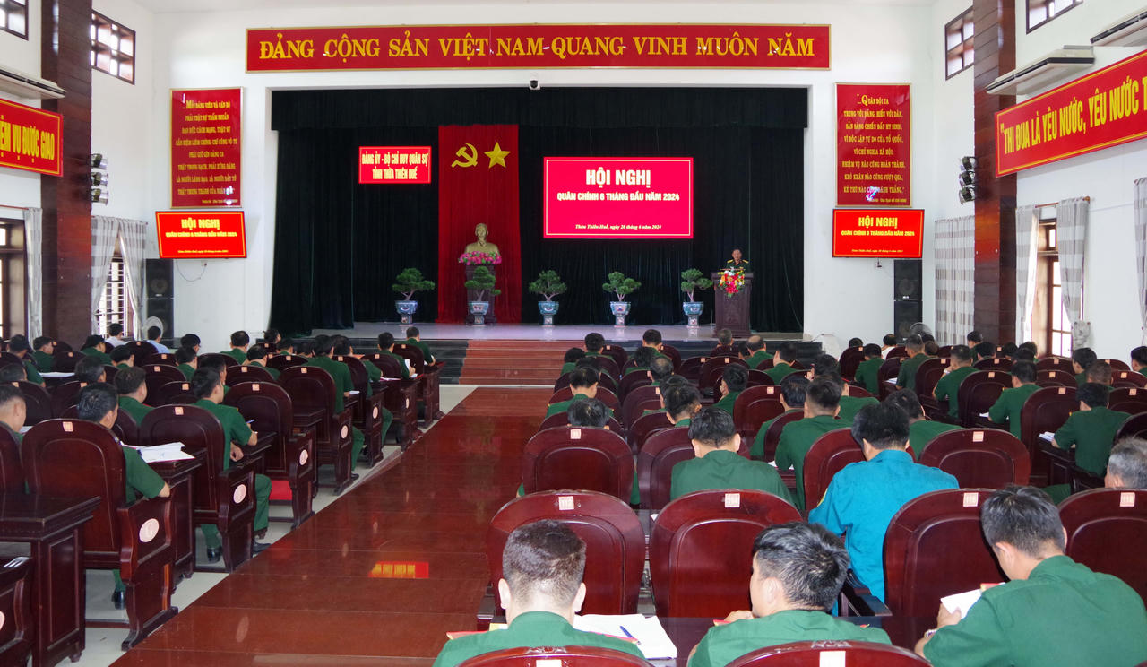 Thừa Thiên Huế hoàn thành tốt công tác quân sự, quốc phòng