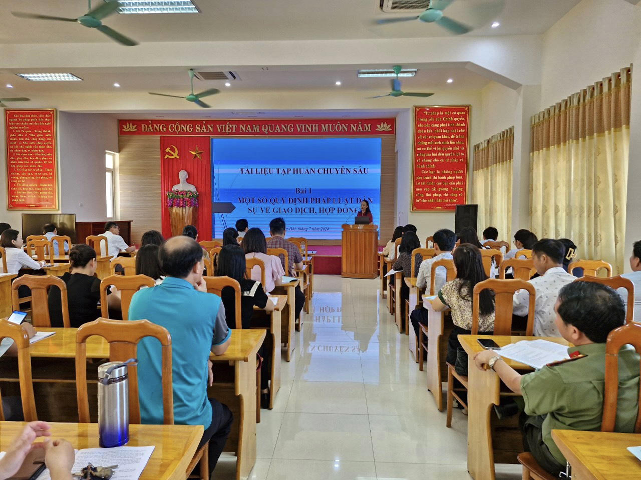 Bộ Tư pháp phổ biến một số quy định về Luật kinh doanh bất động sản tại Quảng Bình