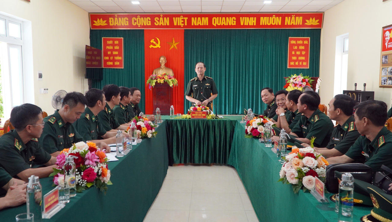 Chính ủy Bộ đội Biên phòng đánh giá cao kết quả biên phòng Quảng Bình đạt được