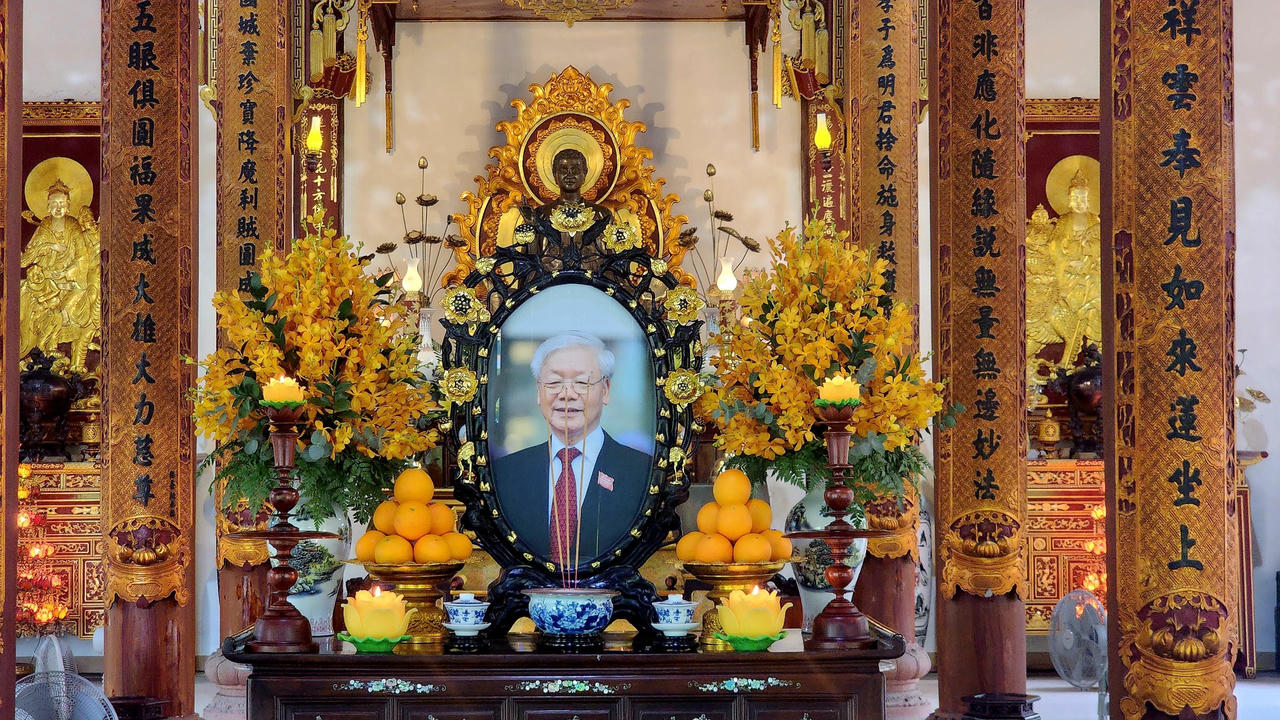 Ban Trị sự Phật giáo tỉnh Thừa Thiên Huế tưởng niệm Tổng Bí thư Nguyễn Phú Trọng