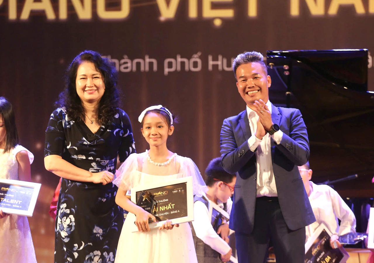 Trao giải Cuộc thi Tìm kiếm Tài năng Piano Việt Nam 2024