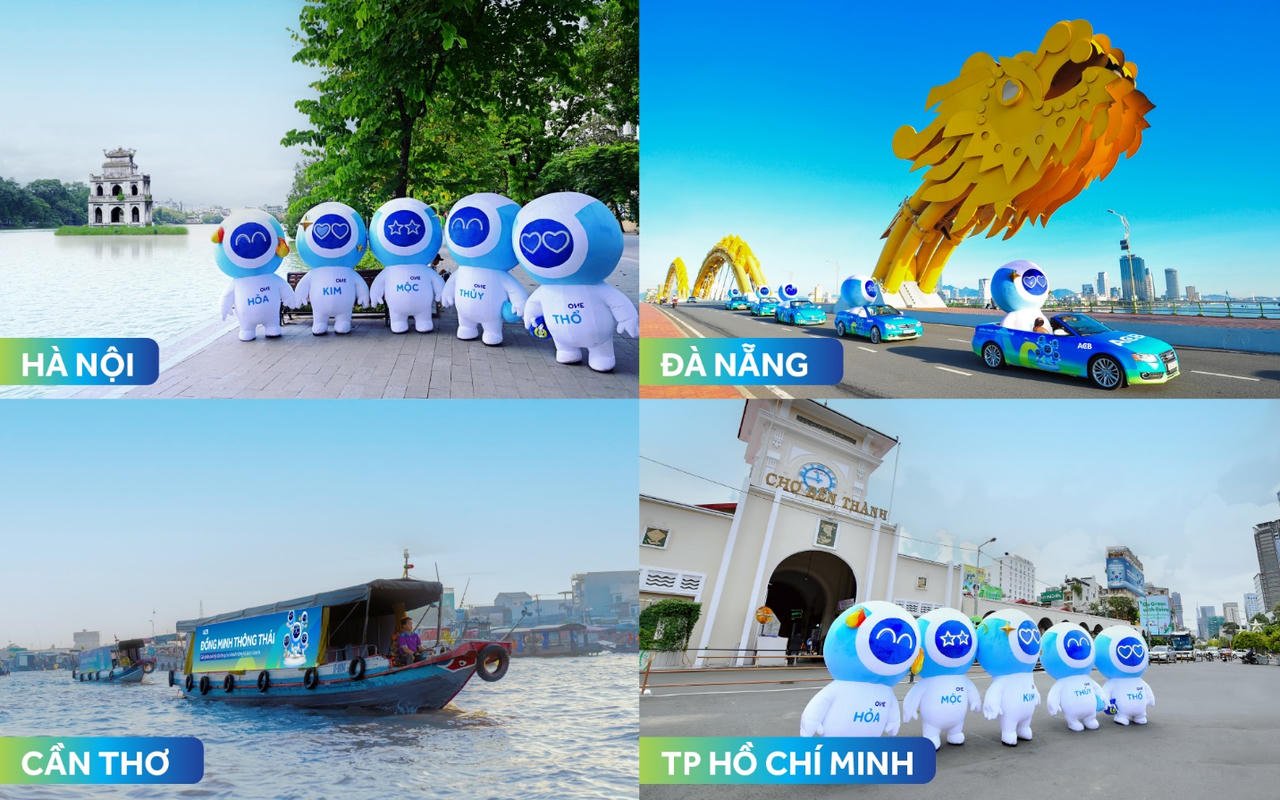 Biệt đội Đồng minh thông thái ACB đổ bộ từ Bắc vào Nam