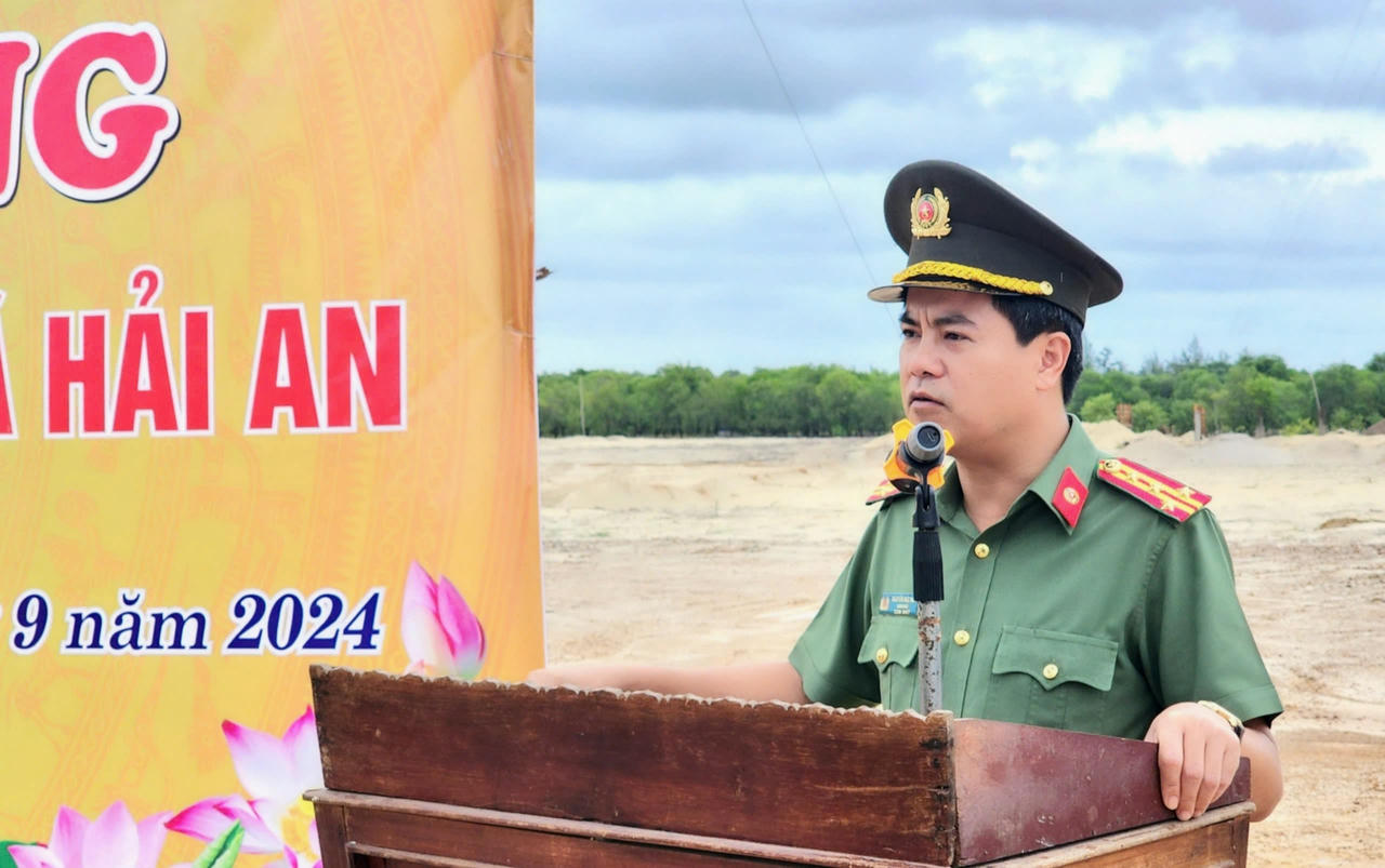 Khởi công xây dựng 40 trụ sở Công an xã tại Quảng Trị