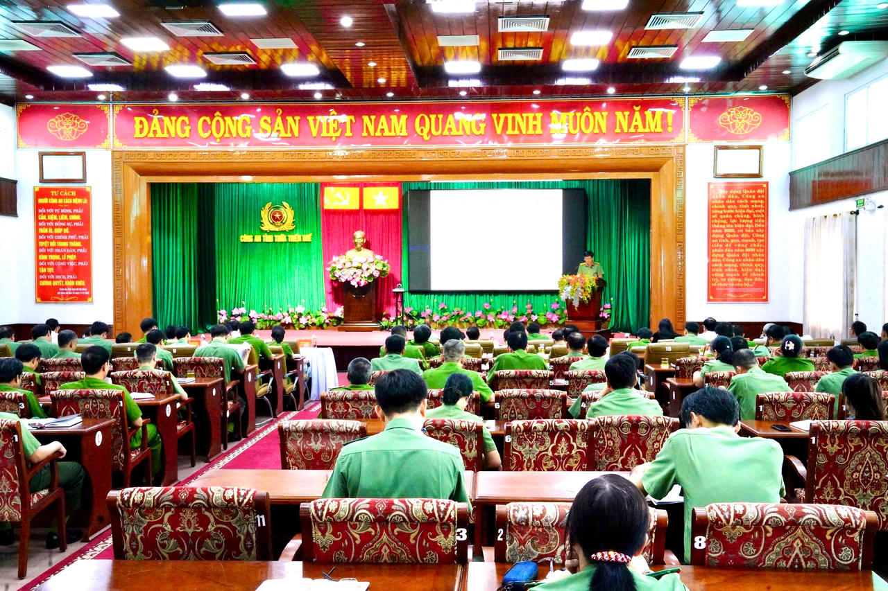 Dấu ấn Công an xã, thị trấn ở Thừa Thiên Huế